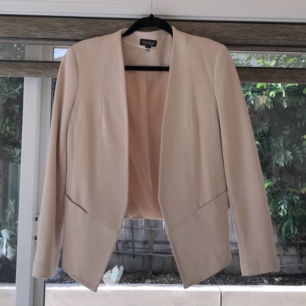 Top shop blush Blazer